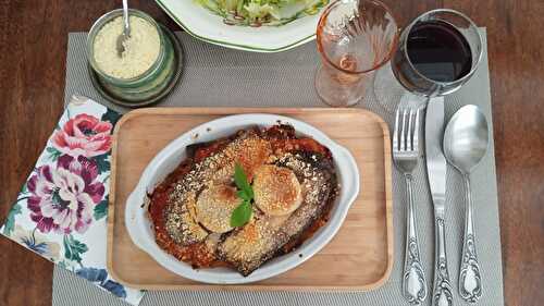 Aubergines au parmesan (Melanzane alla parmiggiana)