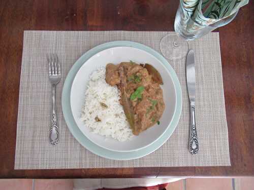 Curry "façon Jane Austen"