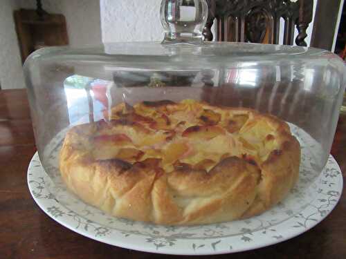 Tarte aux prunes généreuse