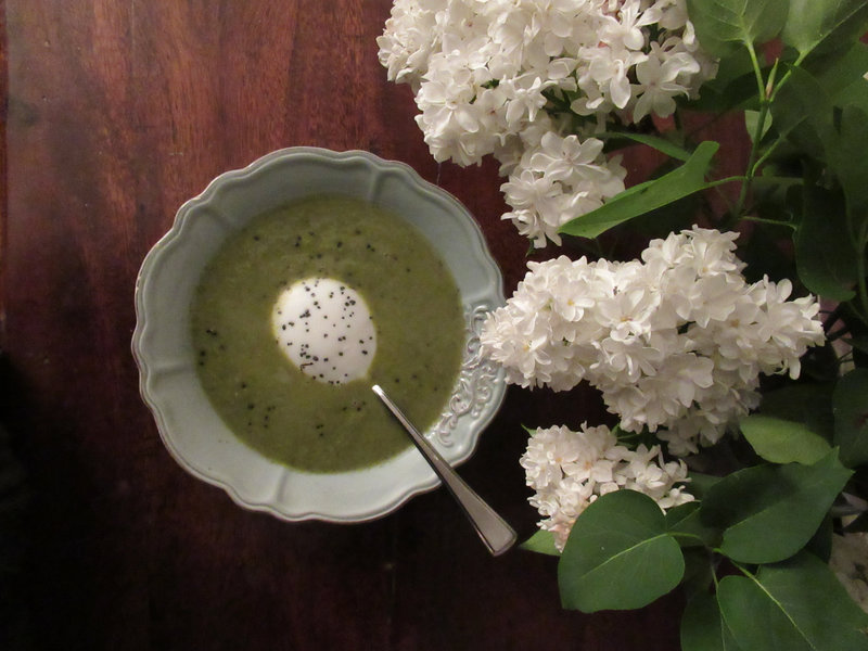 Soupe de cosses de fèves