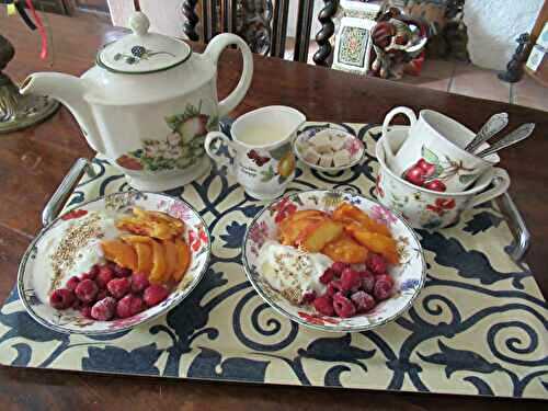 Porridge aux fruits d'été