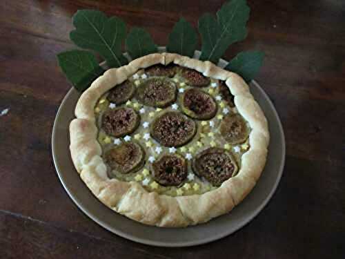 Tarte figues et vanille