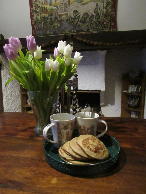 Pancakes au yaourt (à la banane)