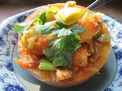 Butternut et polenta