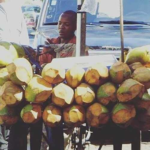 Eau de coco - La vie en République Dominicaine