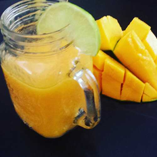 Frozen mango daiquiri (daiquiri mangue) - Cocktail