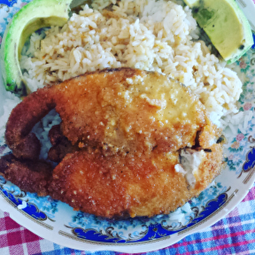 Poisson pané à la farine de coco