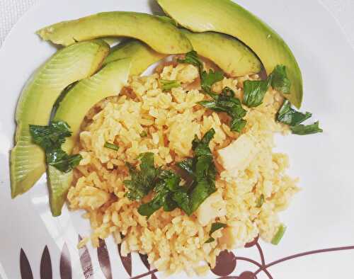 Risotto au lambi et au lait de coco