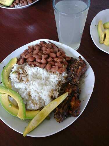 Riz á l'huile de coco - Bandeja dominicana