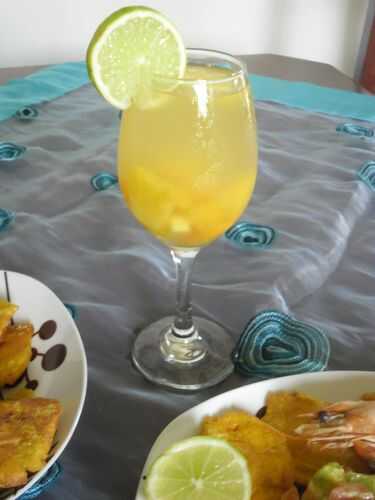 Sangria blanche (ananas/mangue)