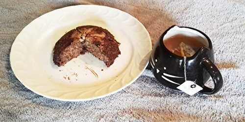 Bowlcake chocolat banane healthy