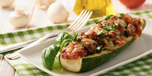 Courgettes farcies