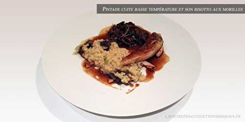 la pintade cuite basse température - le restaurant La Bourgogne