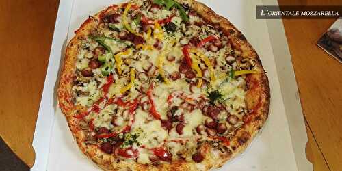 la pizza orientale mozzarella - A la bonne pizza