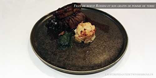 le filet de bœuf Rossini - le restaurant La Bourgogne