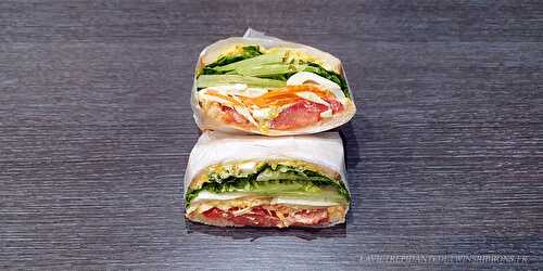 Club sandwich surimi sauce gribiche