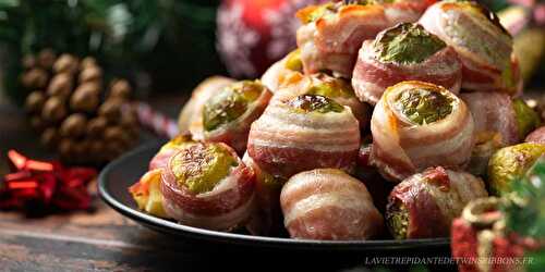 Choux de Bruxelles au lard rôtis