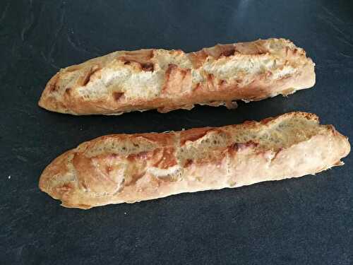 Baguette sans pétrissage