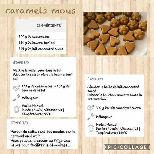 Caramels mous