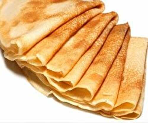 Crêpes légères