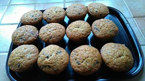 Muffins aux pépites de chocolat