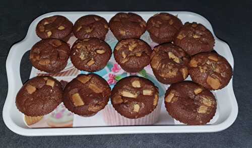 Muffins tout chocolat extra moelleux
