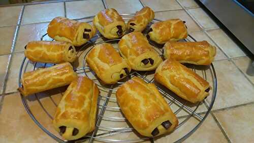 Pain au chocolat en 15 minutes