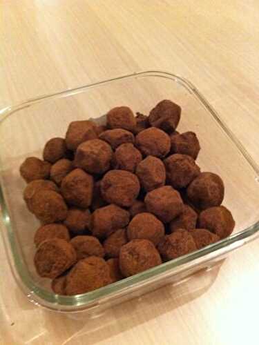 Truffes au chocolat