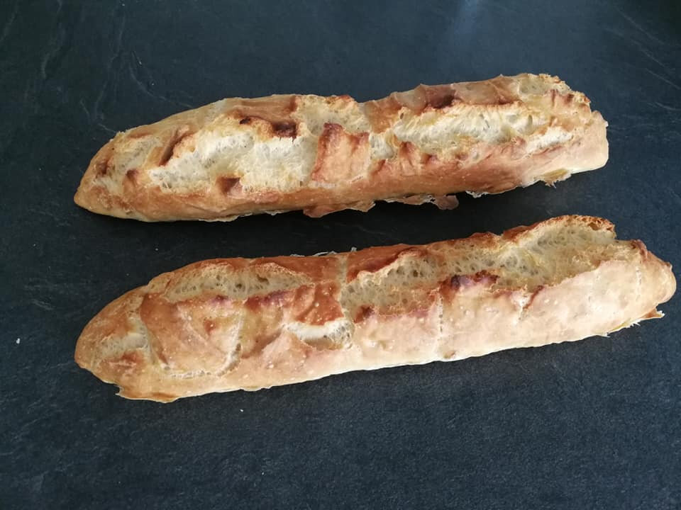 Baguette sans pétrissage