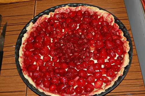 Tarte aux fruits rouges