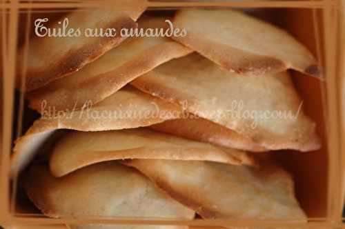 Tuiles aux amandes