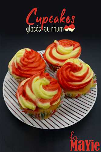 Cupcakes chocolat blanc & rhum