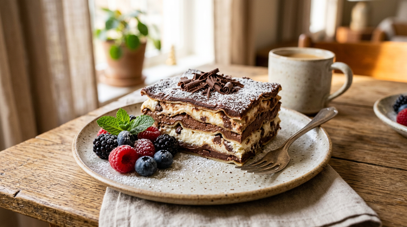 Lasagnes sucrées : recette de dessert originale et délicieuse