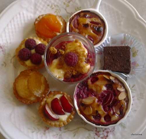 Assiette gourmande fruitée