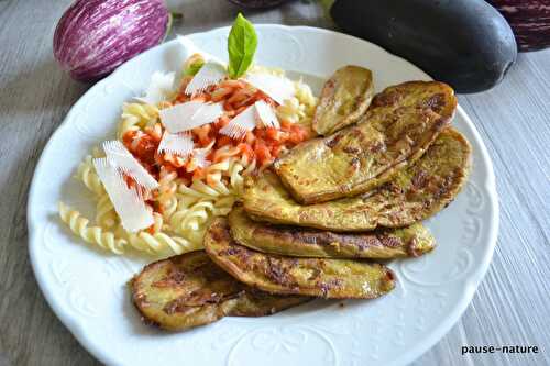 Aubergines à l'oeuf de Mamimone