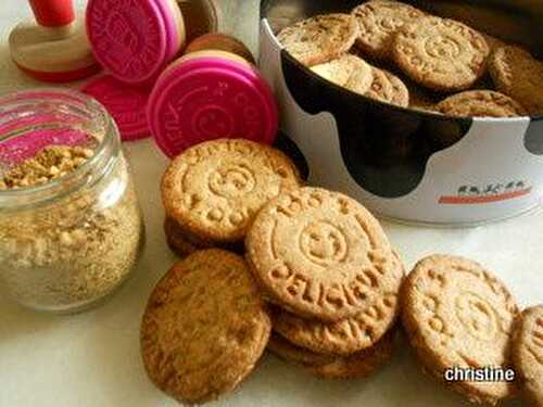 Biscuits au pralin maison