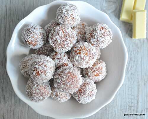 Boulettes noix de coco