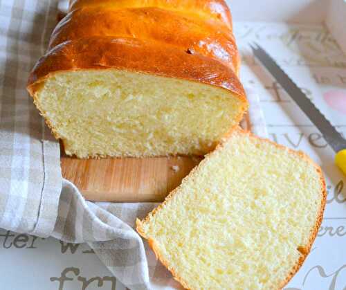 Brioche toute simple, très moelleuse