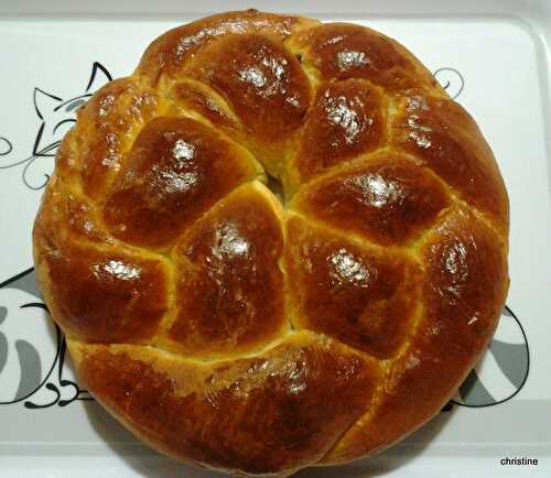 Brioche tressée 3 goûts