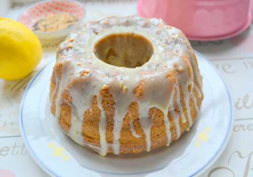 "Bundtcarrot cake" aux graines de pavot et lin