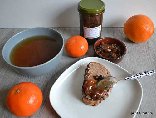 Confiture de fruits secs