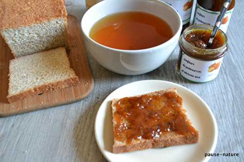 Confiture de potimarron, abricots secs et agrumes de Viviane