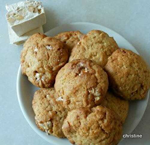 Cookies au nougat