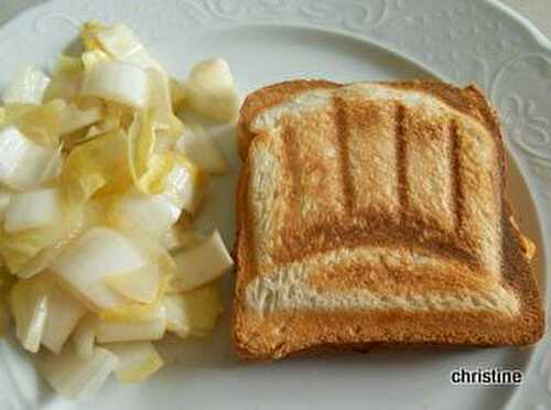 Croque curry de légumes