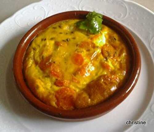 Flan Carottes-Cumin-Feta