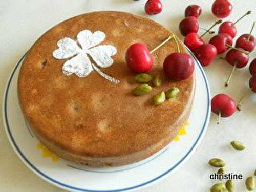 Fondant cerises-pistaches