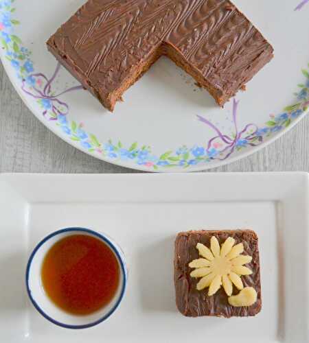 Gâteau au mascarpone et chocolat de Cyril Lignac