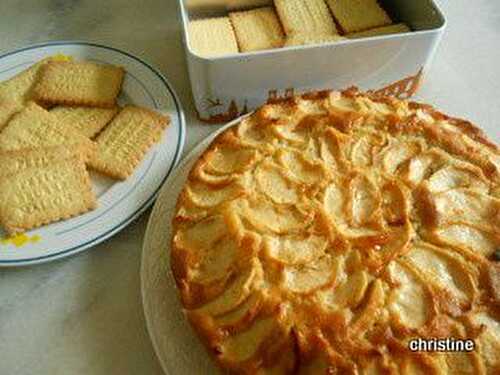 Gâteau moelleux aux pommes