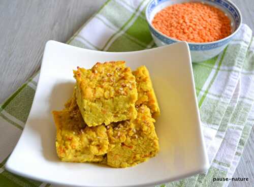 Gratin de lentilles corail