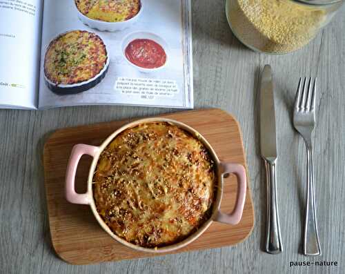 Gratin de millet au poireau